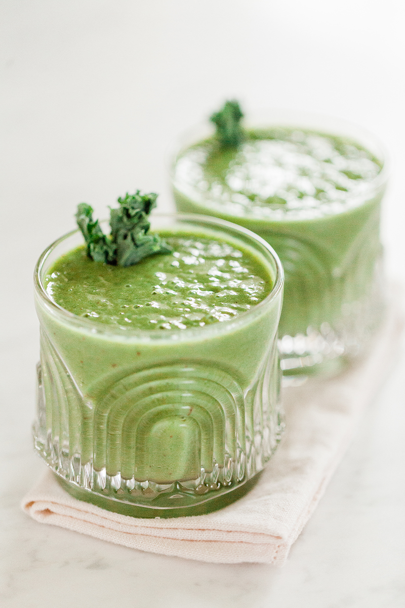 Kale and Ginger Smoothie, Smoothies, Breakfast, Eat Your Vegetables, Nutrition, Food Blogger, Sun and Salt Wellness