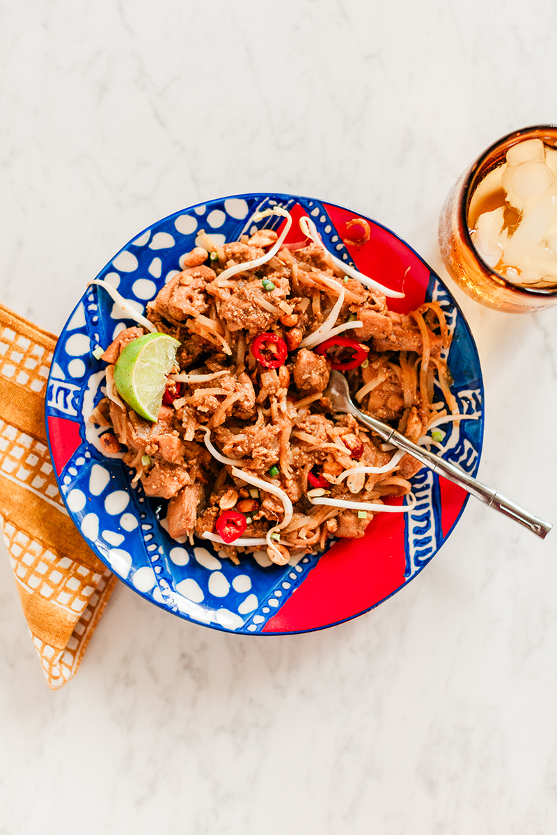 Pad Thai, Thai Cooking, Sur La Table, Clean Eating, Food Blogger, Sun and Salt Wellness