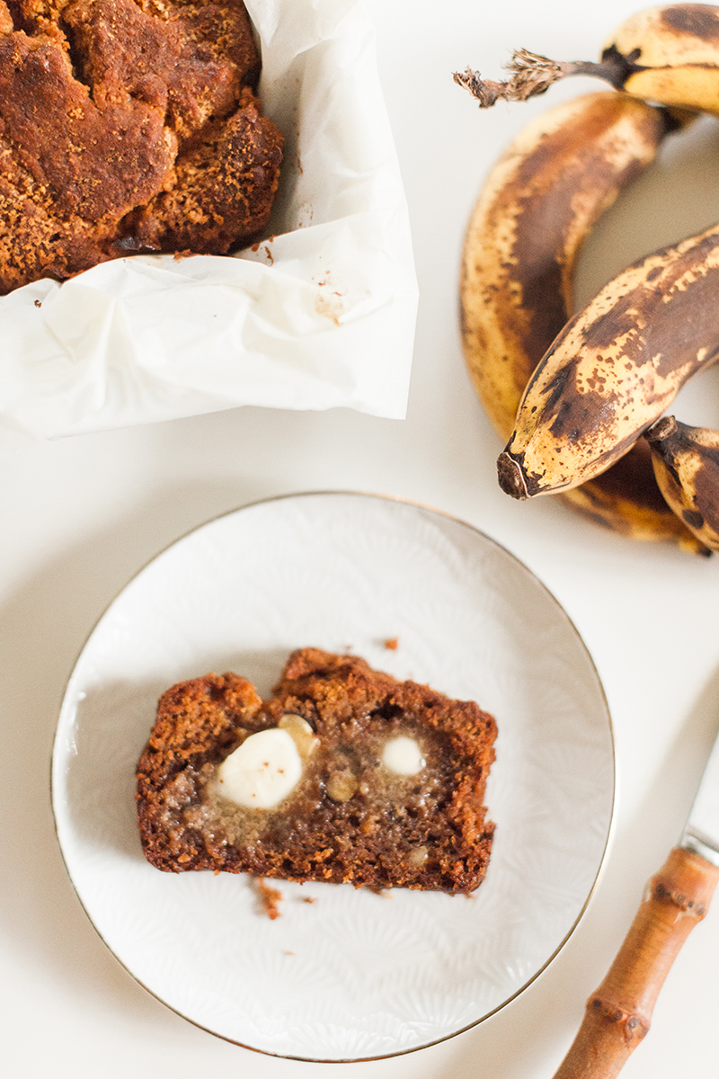 Browned Butter Banana Bread, Baking, Breakfast, Brunch, Nutrition, Food Blogger, Sun and Salt Wellness