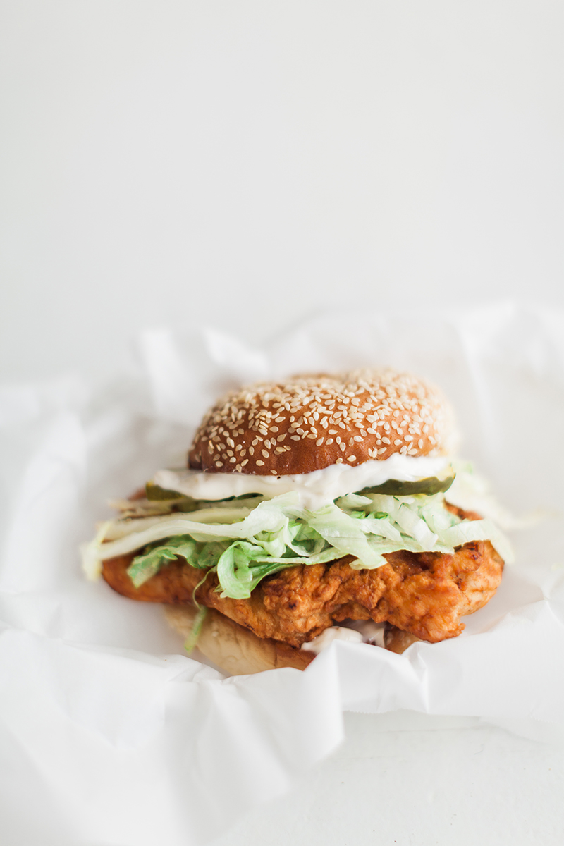 Best Fried Chicken Sandwich, Summer Food, Food Blogger, Sun and Salt Wellness