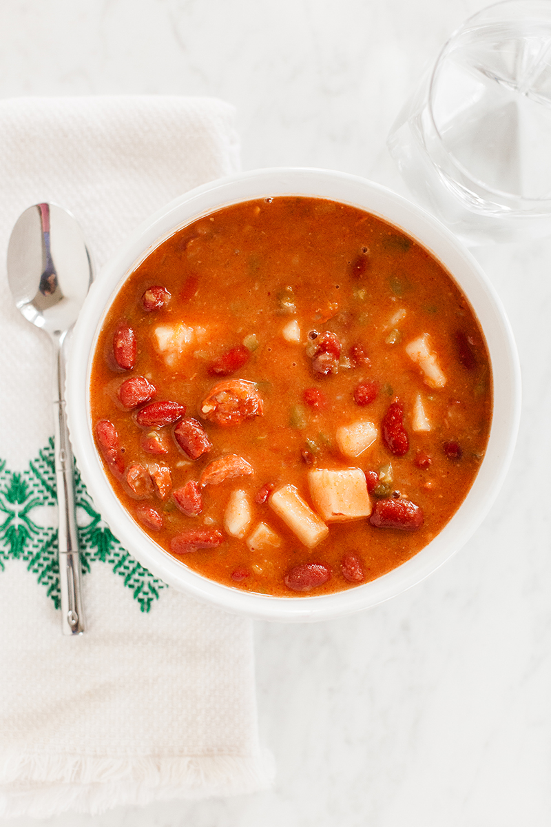 Frijoloes Colorados, comfort food, Cuban food, Cuban cooking, beans, winter food, food blogger, Sun and Salt Wellness