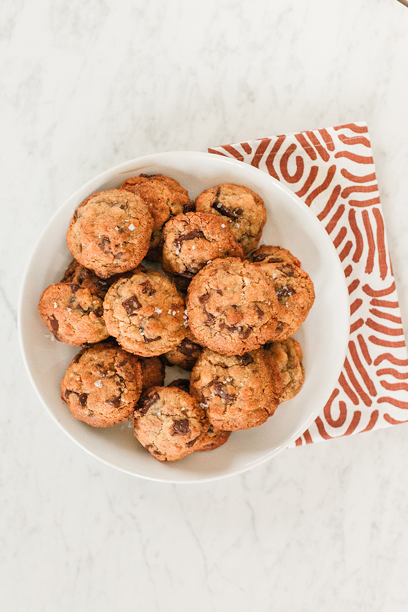 The Best Chocolate Chip Cookies in the World, cookies, baking, dessert, sweet treats, food blogger, Sun and Salt Wellness