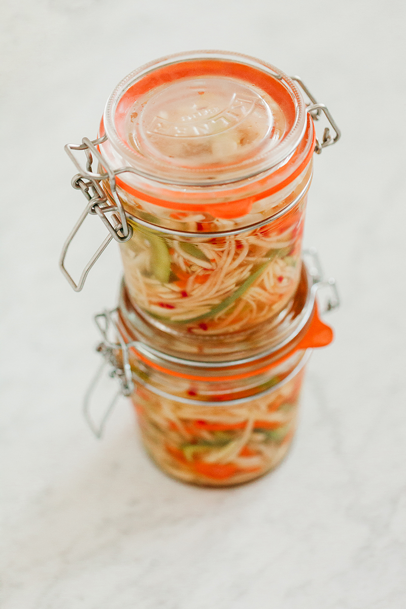 Atchara, Filipino Cusine, Topping, Condiment, Phillipines, Pickling, Food Blogger, Sun and Salt Wellness