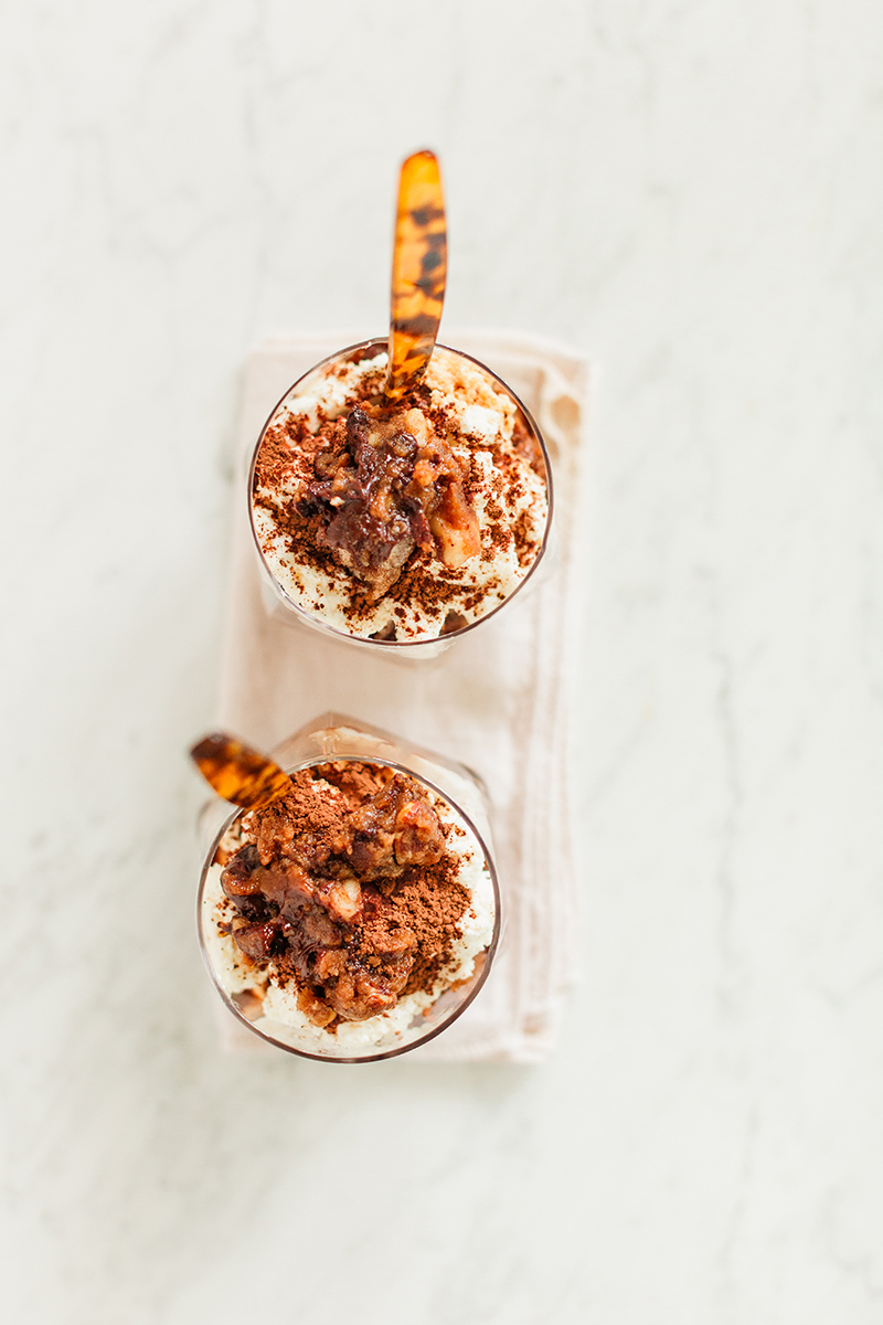 Mamans Nutty Chocolate Chip Cookie Tiramisu, Dessert, Sweet Treat, Food Blogger, Sun and Salt Wellness