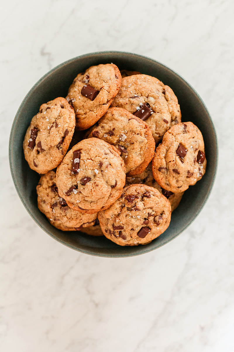 Chocolate Chunk Cookies, Baking from Scratch, Baking at Home, Dessert, Sweet Treat, Food Blogger, Sun and Salt Wellness