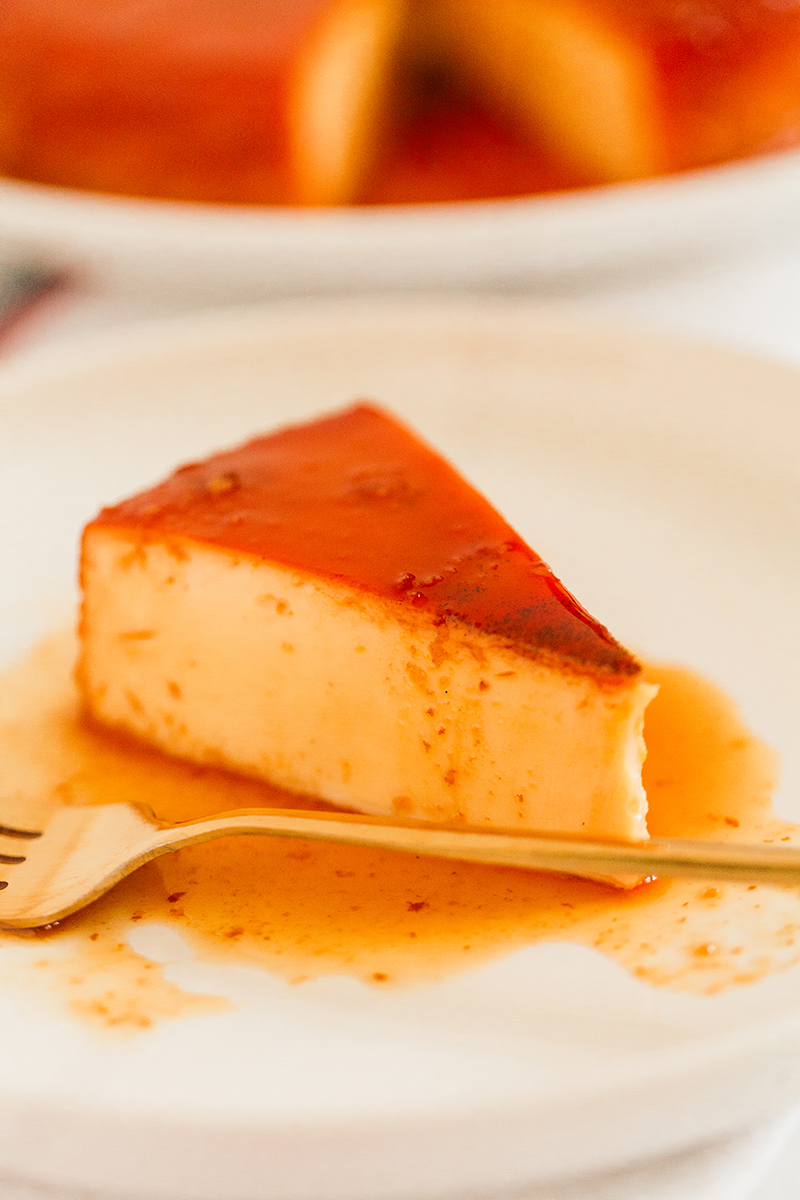 Flan, Flan de Leche, Cuban Cuisine, Cuban flan, dessert, sweet treat, custard, food blogger, Sun and Salt Wellness
