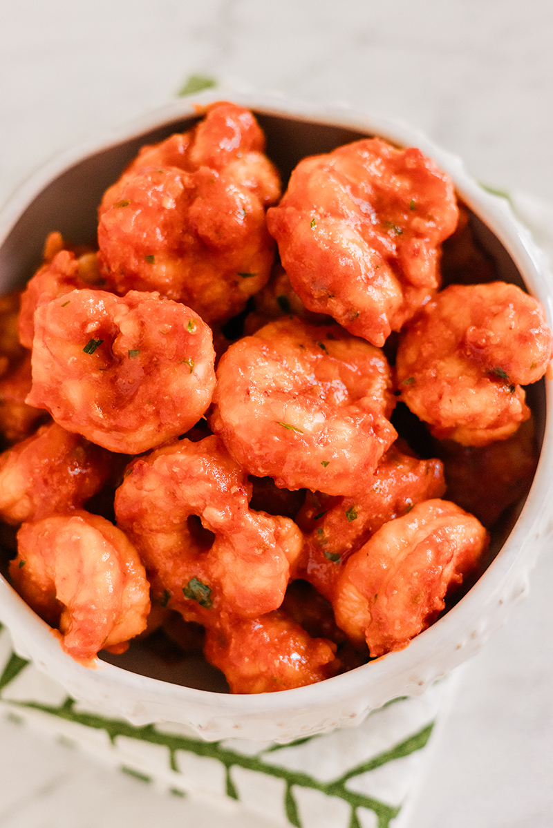 Shrimp with Tomato Butter, Shrimp, Seafood, Weeknight Dinner, Food Blogger, Sun and Salt Wellness